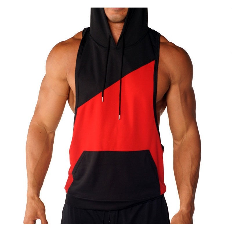 Gym Fitness Stringer Hoodies #011